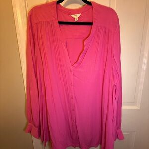 Terra and Sky Blouse - Size 2X